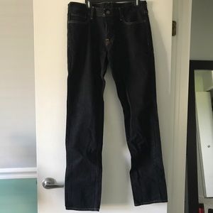 Hollister Mens Dark Wash Jeans Size 34x34